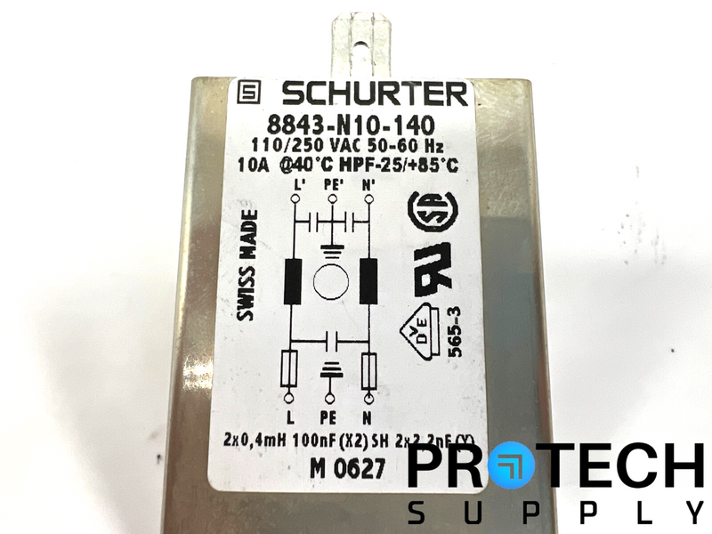 Load image into Gallery viewer, Schurter 8843-N10-140 Mains Socket 110/250VAC 50-60Hz 10A with WARRANTY