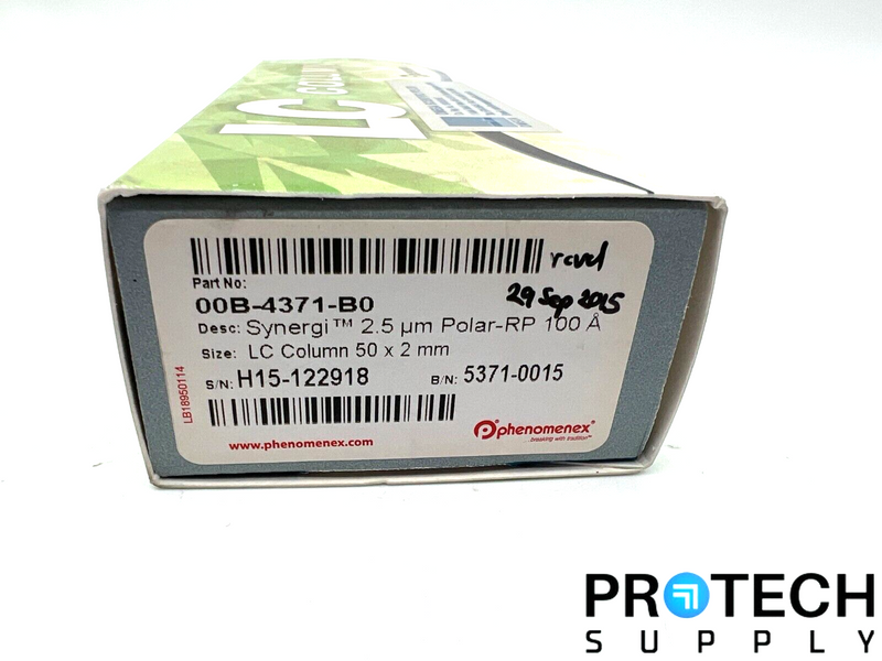 Load image into Gallery viewer, Phenomenex LC Column 2.5um Polar-RP 100A 50 x 2mm 00B-4371-B0 with WARRANTY