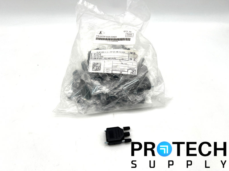Load image into Gallery viewer, (Pack of 22) Assmann WSW ACOV-SUB-09NB9 9-Position Hinged Backshell Connector