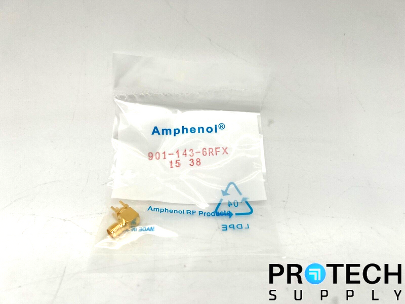 Load image into Gallery viewer, Amphenol RF SMA Connector Jack Female Socket 901-0143-6RFX NEW with WARRANTY