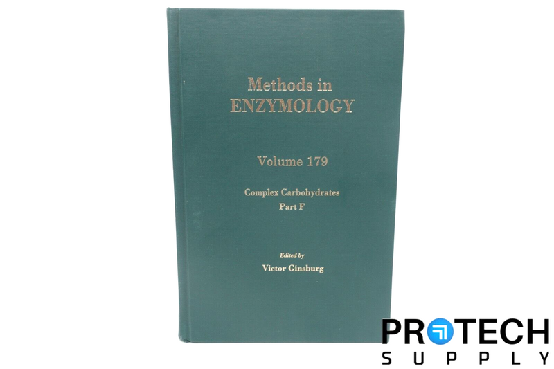 Load image into Gallery viewer, Methods in Enzymology: Vol. 179 Complex Carbohydrates Pt. F - by Ginsburg