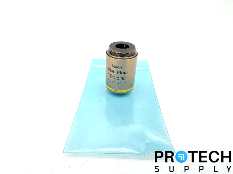 Load image into Gallery viewer, Nikon Plan Fluor 10x/0.30 Microscope Objective Lens MRH00101 with WARRANTY
