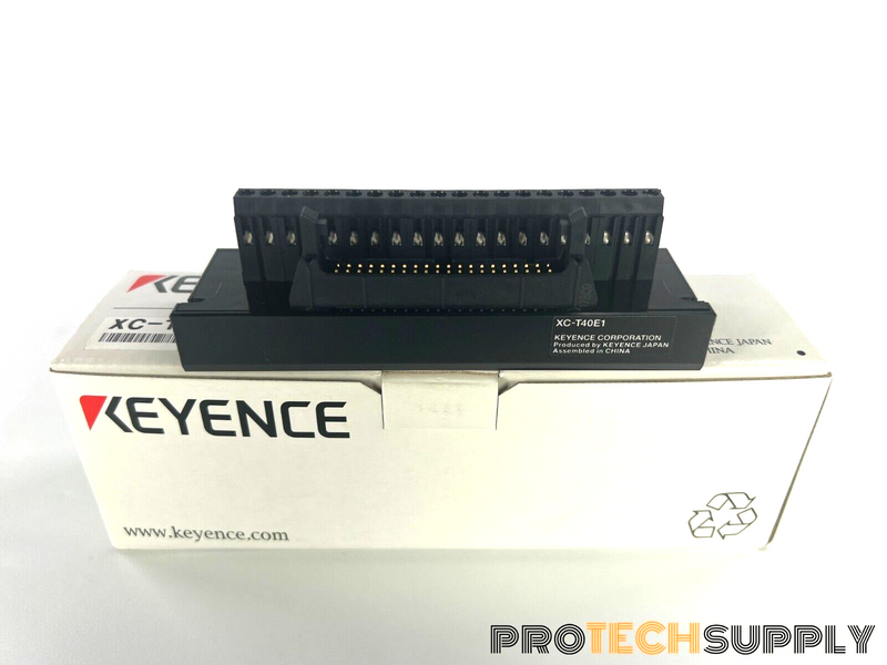 Load image into Gallery viewer, Keyence XC-T40E1 40-Electrode European Converter Terminal Block NEW w/ WARRANTY