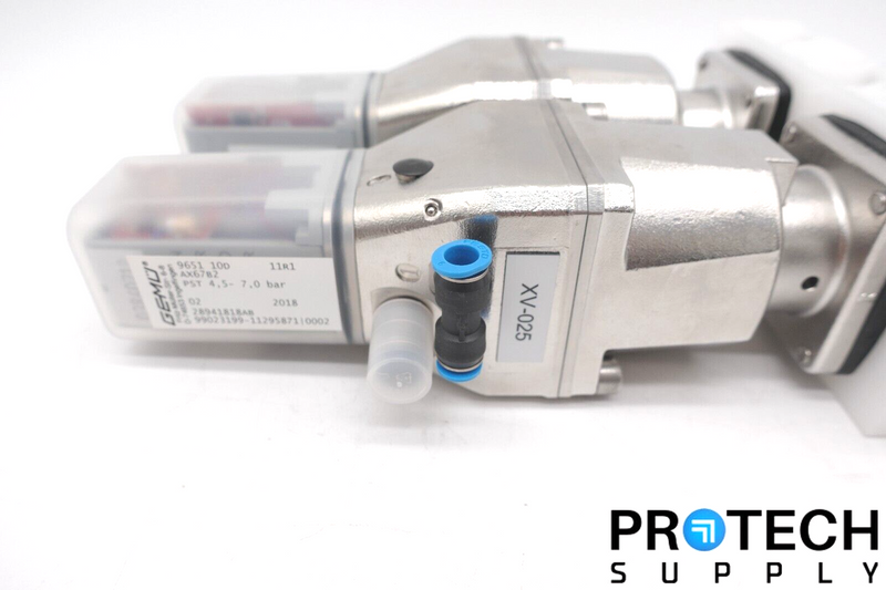 Load image into Gallery viewer, GEMU 9651 10D Twin Diaphragm Valve AX67B2 w/ M600 Valve Head with WARRANTY