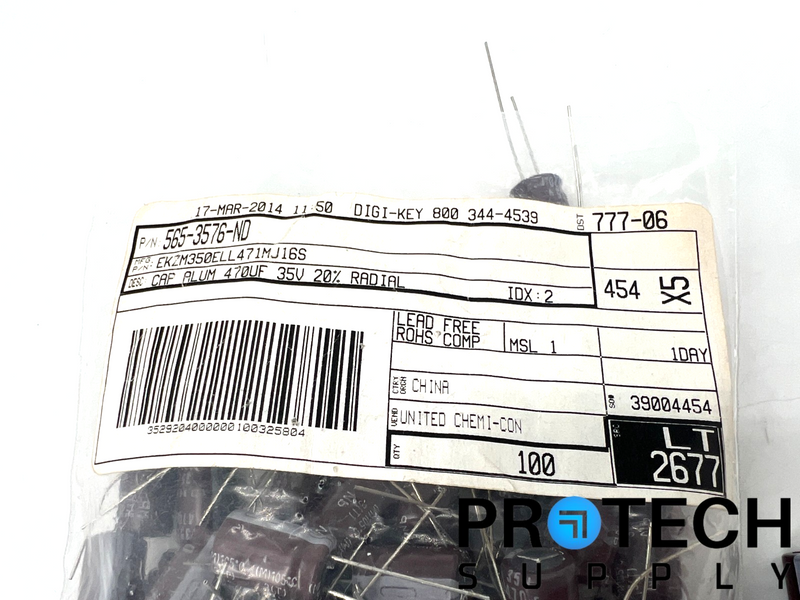 Load image into Gallery viewer, (Pack of 89) Chemi-Con EKZM350ELL471MJ16S Aluminum Capacitor NEW with WARRANTY