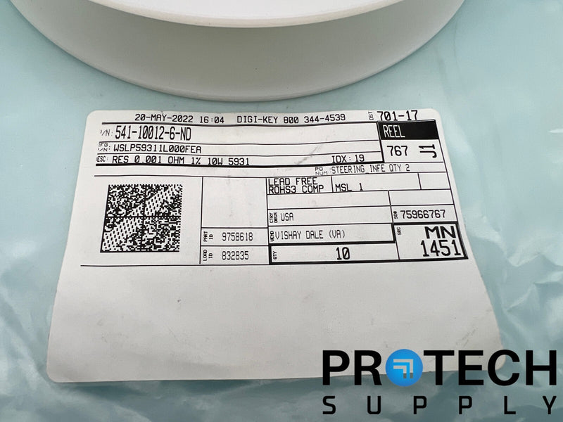 Load image into Gallery viewer, 23/Pk Vishay Dale WSLP59311L000FEA Chip Resistor 10W NEW with WARRANTY