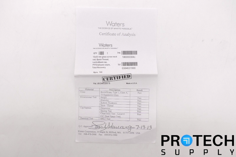 Load image into Gallery viewer, WATERS Clear Glass 12x32mm Screw Neck Vial (Aprx. 100)