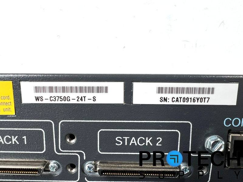 Load image into Gallery viewer, Cisco Systems Catalyst 3750 WS-C3750G-24T-S Ethernet Switch 24 Ports w/ WARRANTY