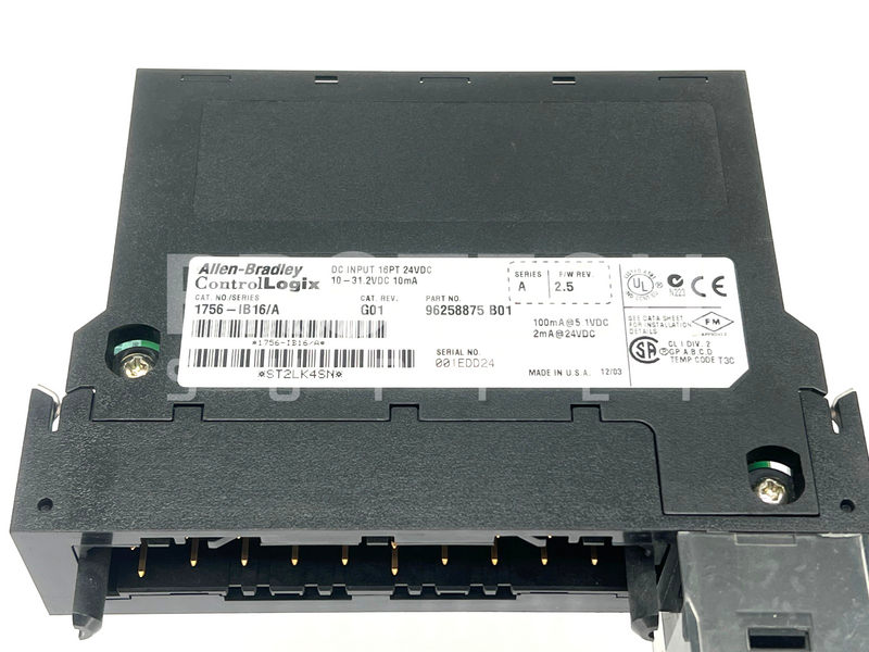 Load image into Gallery viewer, Allen Bradley 1756-IB16 Control Logix Input Module 96258875 B01 with WARRANTY