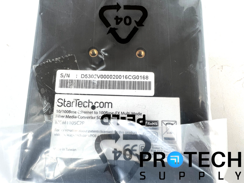 Load image into Gallery viewer, StarTech MCM110SC2P 10/100 MM Fiber to Ethernet Media Converter NEW w/ WARRANTY