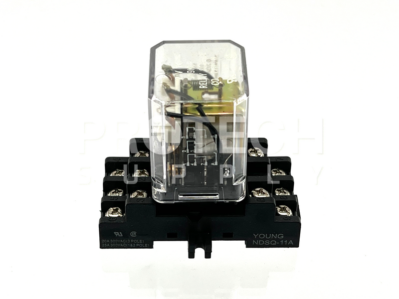 Load image into Gallery viewer, Young NDSQ-11A Base Relay + 999KUE Relay Assy with WARRANTY