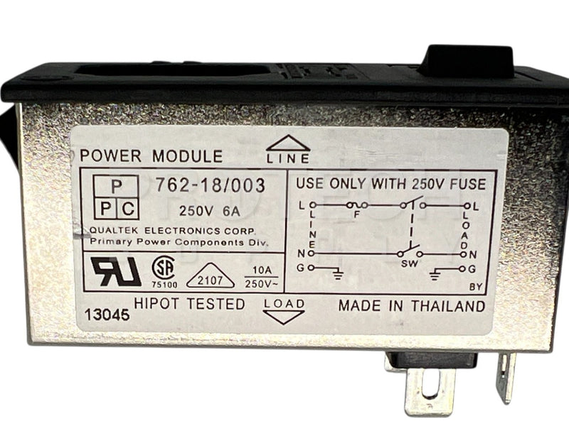 Load image into Gallery viewer, Qualtek Electronics 762-18/003 Power Entry Model with WARRANTY