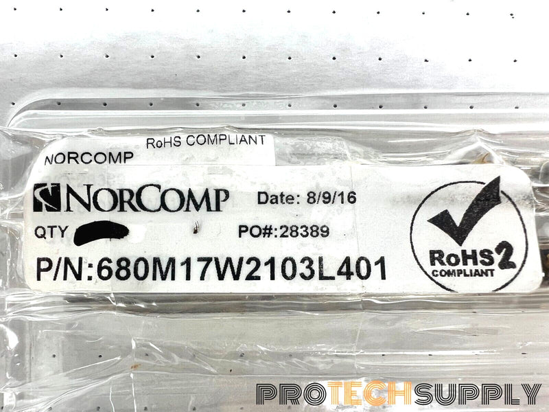 Load image into Gallery viewer, NEW NorComp 680M17W2103L401 17 Position D-Sub Combo Plug Male Pins w/ WARRANTY