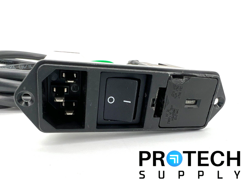 Load image into Gallery viewer, Schurter CG60.6101.151 Power Entry Connector Receptacle with Cable with WARRANTY