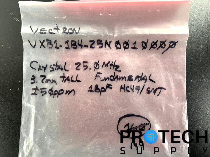 Load image into Gallery viewer, (194/Pk) Microchip VXB1-1B4-25M0010000 Crystal Resonator with WARRANTY