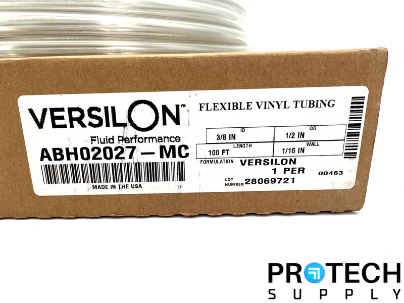 Load image into Gallery viewer, Versilon ABH02027-MC Flexible Vinyl Tubing 100Ft NEW