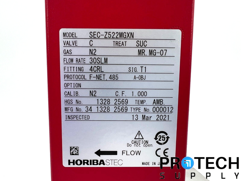 Load image into Gallery viewer, HoribaStec Z500 Digital Mass Flow Device SEC-Z522MGXN with WARRANTY