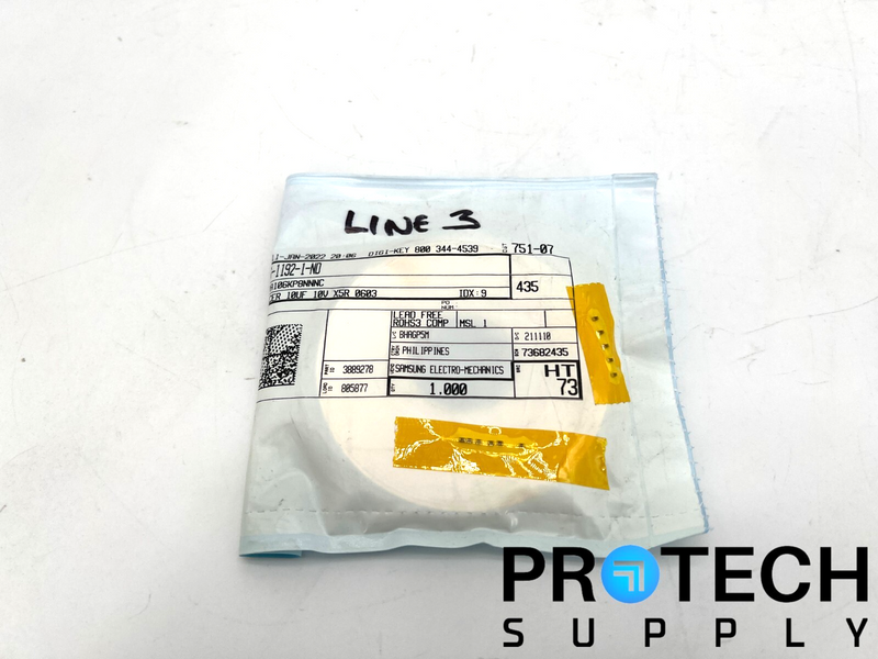 Load image into Gallery viewer, 1000/Pk Samsung Electro CL10A106KP8NNNC Ceramic Capacitor 10V with WARRANTY