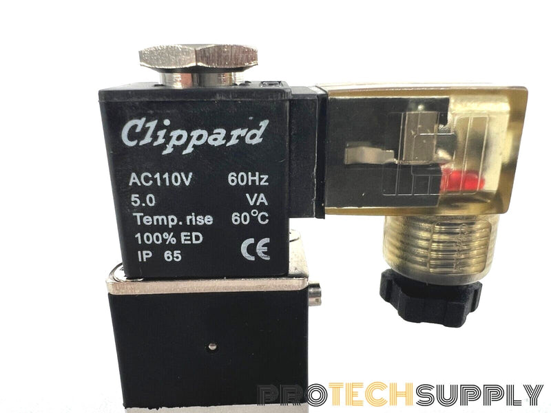 Load image into Gallery viewer, Clippard Maximatic MME-31NES 3-Way Solenoid Valve with WARRANTY