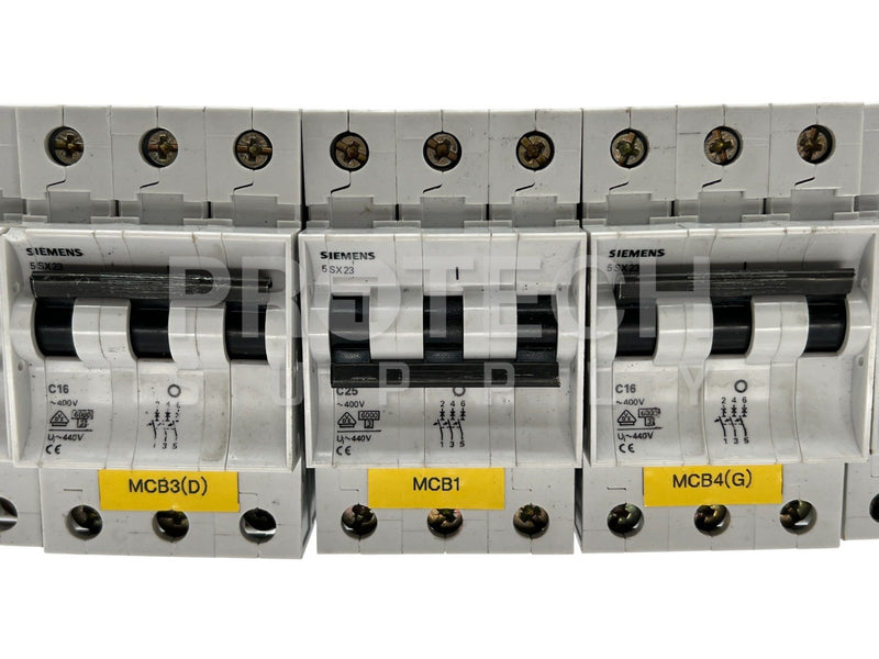 Load image into Gallery viewer, (Lot of 16) SIEMENS Circuit Breaker 5SX22 / 5SX23 / 5SM1346-0SC70 with WARRANTY