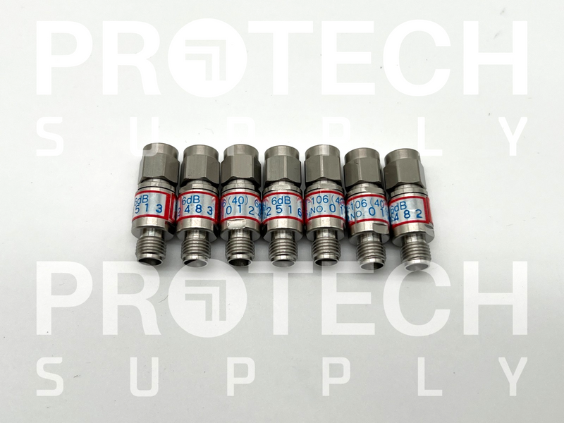 Load image into Gallery viewer, (Lot of 7) HRS AT-106 Coaxial Fixed Attenuator 6dB with WARRANTY