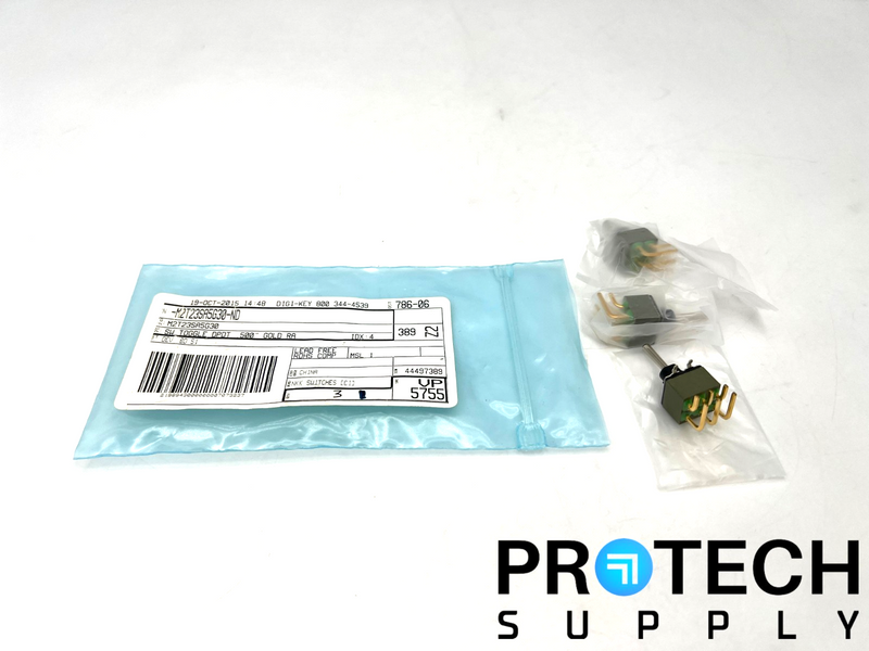 Load image into Gallery viewer, (Pack of 3) NKK M2T23SA5G30 Toggle Switch DPDT Right Angle NEW with WARRANTY