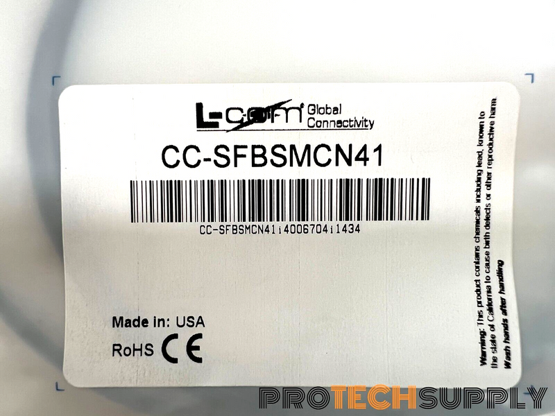 Load image into Gallery viewer, NEW L-Com CC-SFBSMCN41 SMA Male to SMA Female Cable with WARRANTY