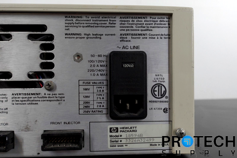 Load image into Gallery viewer, HP 18594B Autosampler Controller + Power Cable with WARRANTY