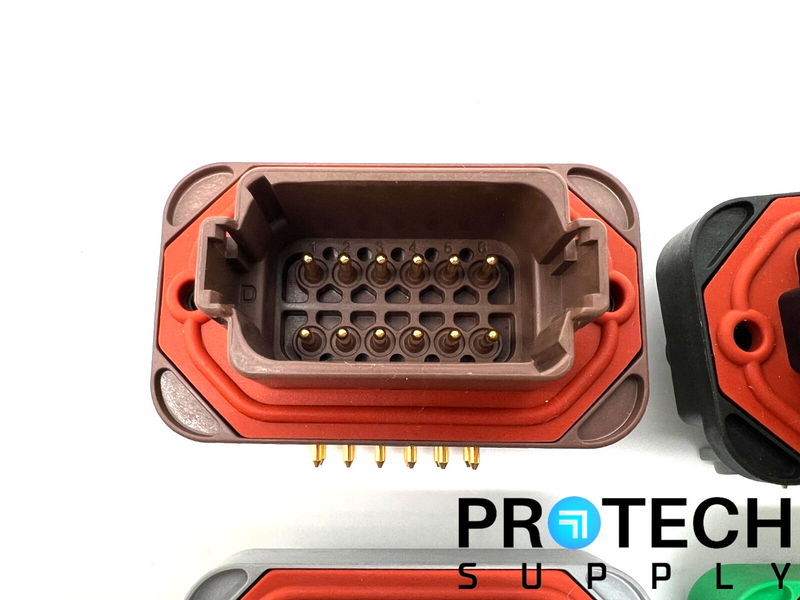 Load image into Gallery viewer, Lot of 4 Amphenol 12-Position Header Connector with WARRANTY