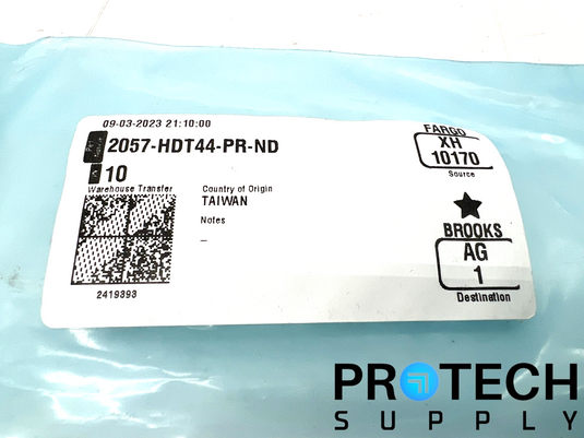 (10/Pk) Adam Tech HDT44-PR Plug for Male Contacts Housing D-Sub NEW w/ WARRANTY