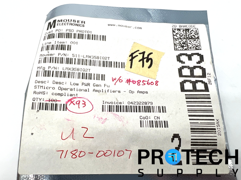 Load image into Gallery viewer, (60/Pk) STMicroelectronics LMX358IQ2T Circuit Rail-to-Rail with WARRANTY