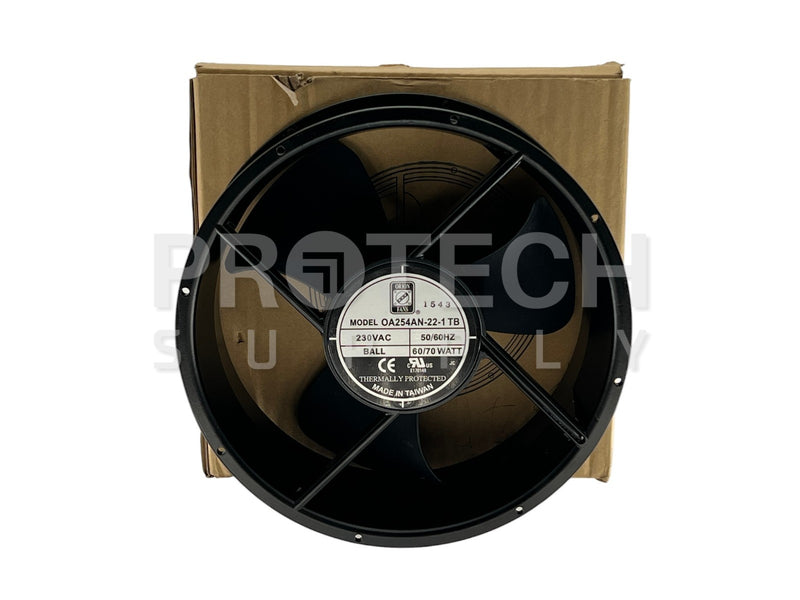 Load image into Gallery viewer, Orion Fans OA254AN-22-1 TB Ball Bearing Fan 230VAC 50/60Hz 60/70W NEW GUARANTEED