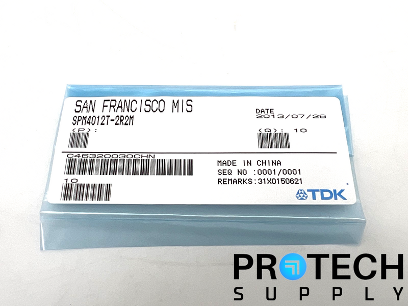 Load image into Gallery viewer, (10/Pk) TDK Corporation SPM4012T-2R2M Wirewound Inductor NEW with WARRANTY