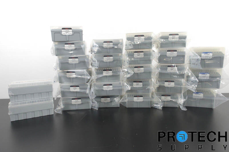 Load image into Gallery viewer, (Lot of 26 Racks) Thermo Fisher & Matrix 12.5, 200, 250ul Pipette Tips NEW