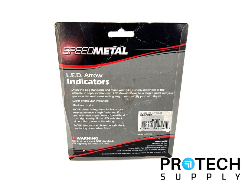 Load image into Gallery viewer, 2/Pk Speed Metal L.E.D. Arrows Indicators NEW with WARRANTY
