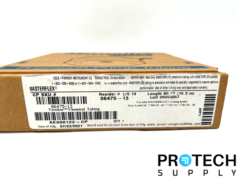 Load image into Gallery viewer, Masterflex Chemical Tubing 50 Ft 06475-13