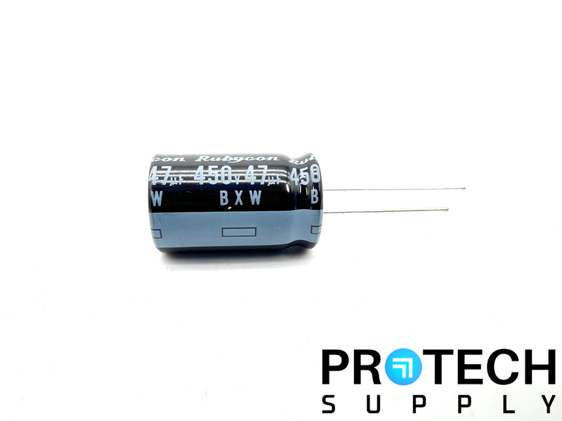 Load image into Gallery viewer, (10/Pk) Rubycon 450BXW47MEFR16X25 Electrolytic Capacitors NEW with WARRANTY