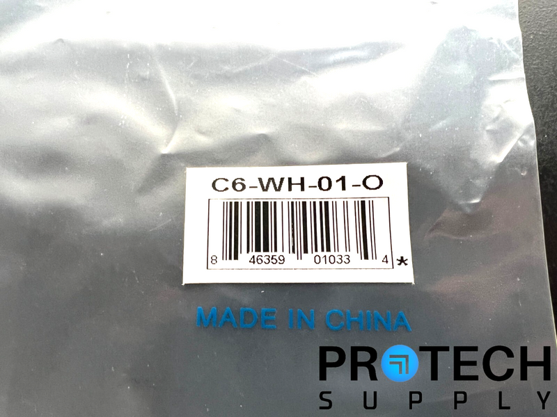 Load image into Gallery viewer, (Lot of 10) CP Technologies C6-WH-01-0 Category 6 Patch Cord 1ft w/ WARRANTY