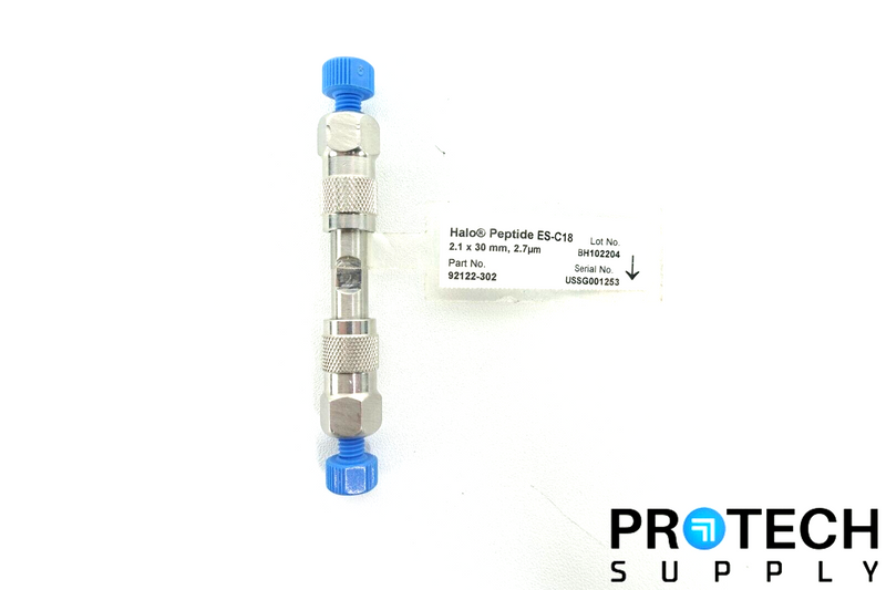 Load image into Gallery viewer, HALO Peptide ES-C18 Column 2.7um 160 Å 2.1 x 30 mm 92122-302 with WARRANTY