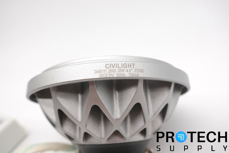 Load image into Gallery viewer, Civilight DAR111 2605 20W Dimmable LED with WARRANTY