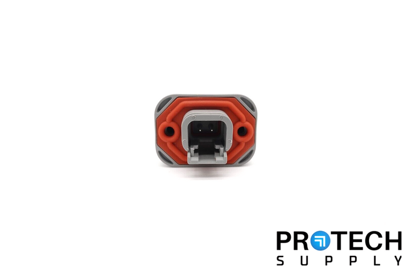 Load image into Gallery viewer, Amphenol Sine Systems 2-Pos Straight Flange Mount PCB Receptacle NEW w/ WARRANTY