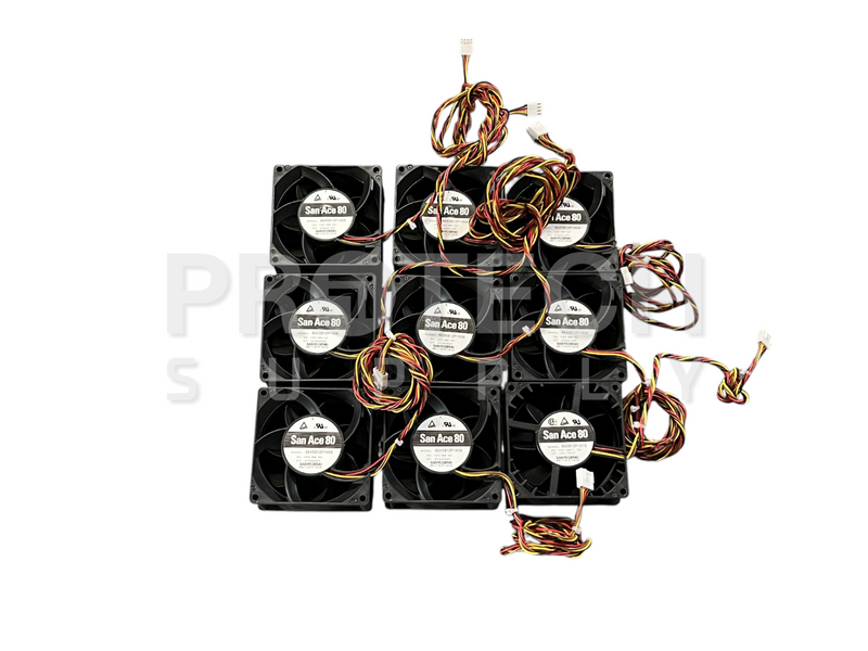 Load image into Gallery viewer, (Lot of 9) Sanyo Denki SAN ACE 80 Cooling Fan GUARANTEED