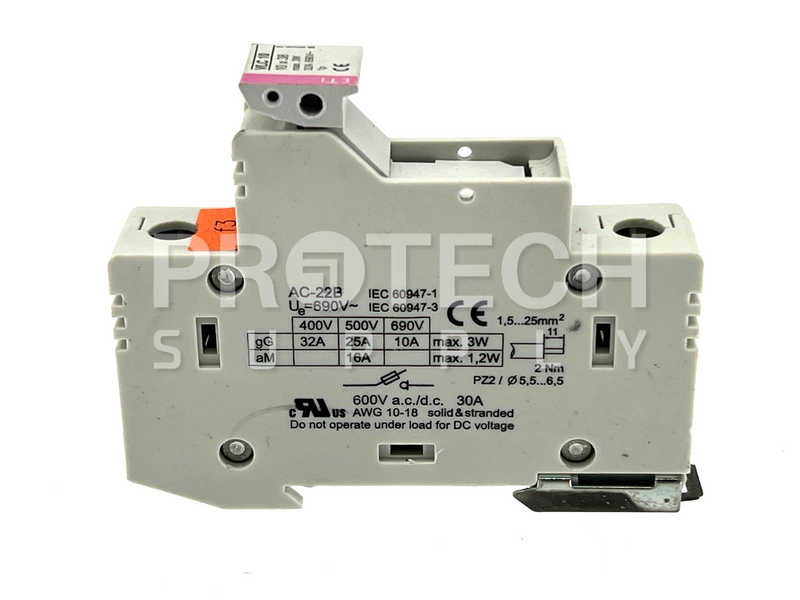 Load image into Gallery viewer, (Lot of 10) ETI VLC 10 Fuse Holders 32A 690V 1-Pole with WARRANTY