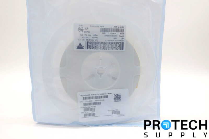 Load image into Gallery viewer, 10000/Reel Vishay Dale CRCW02016K34FNED Thick Film RES 6.34KOhm NEW