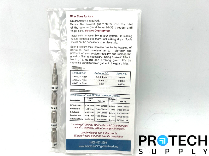 Load image into Gallery viewer, 4/Pk Thermo Javelin BetaBasic 10 x 1mm Guard Colum 71505-0110066 NEW w/ WARRANTY