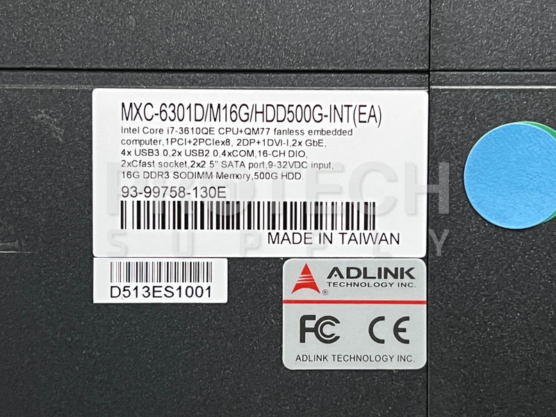 Load image into Gallery viewer, Adlink MXC-6301D Fanless Embedded Computer Intel Core i7-3610QE GUARANTEED