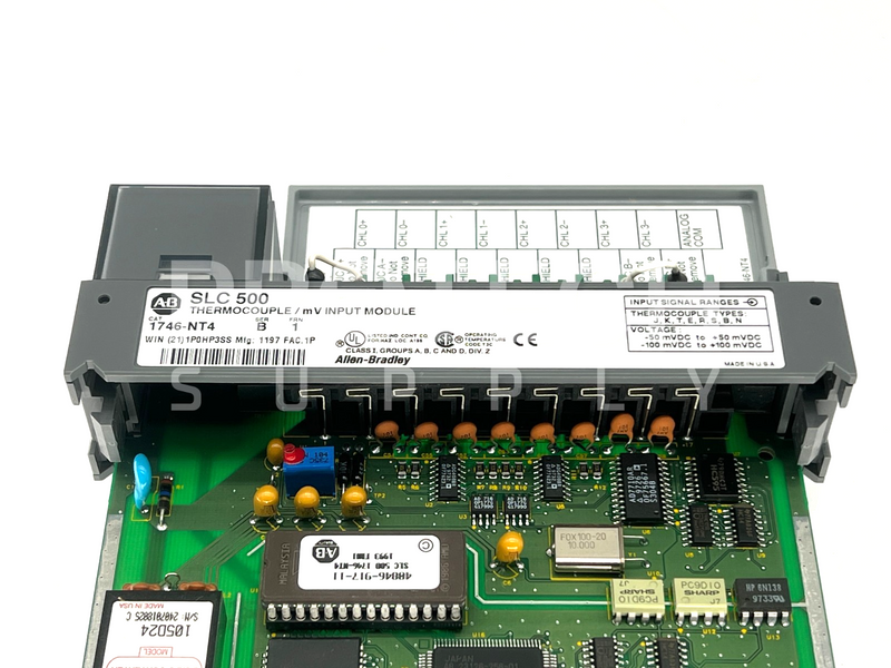 Load image into Gallery viewer, Allen-Bradley 1746-NT4 SLC500 Thermocouple Input Module Ser B with WARRANTY