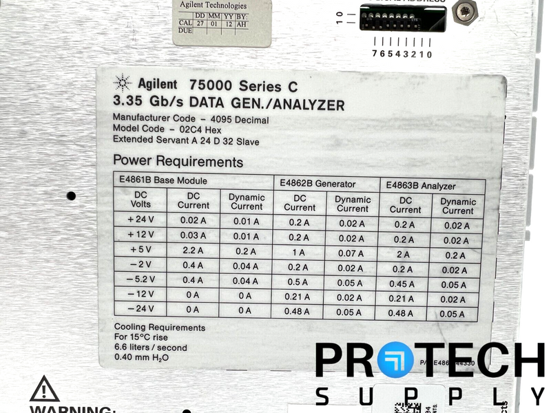 Load image into Gallery viewer, Agilent 75000 Series C 3.35 Gb/s Data Analyzer Module with WARRANTY