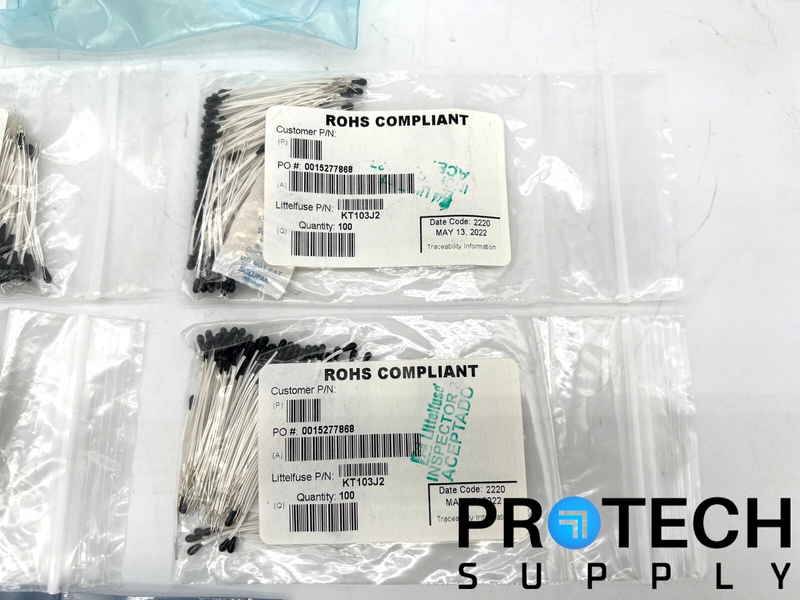 Load image into Gallery viewer, (Approx 400) Littelfuse KT103J2 NTC Thermistor 10k Bead with WARRANTY