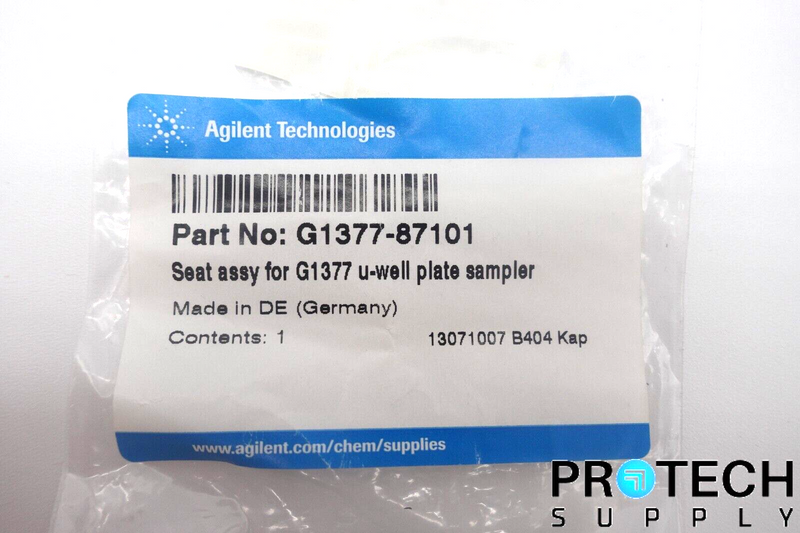 Load image into Gallery viewer, Agilent G1377-87101 Needle Seat Assembly for G1377 U-Well Plate NEW w/ WARRANTY